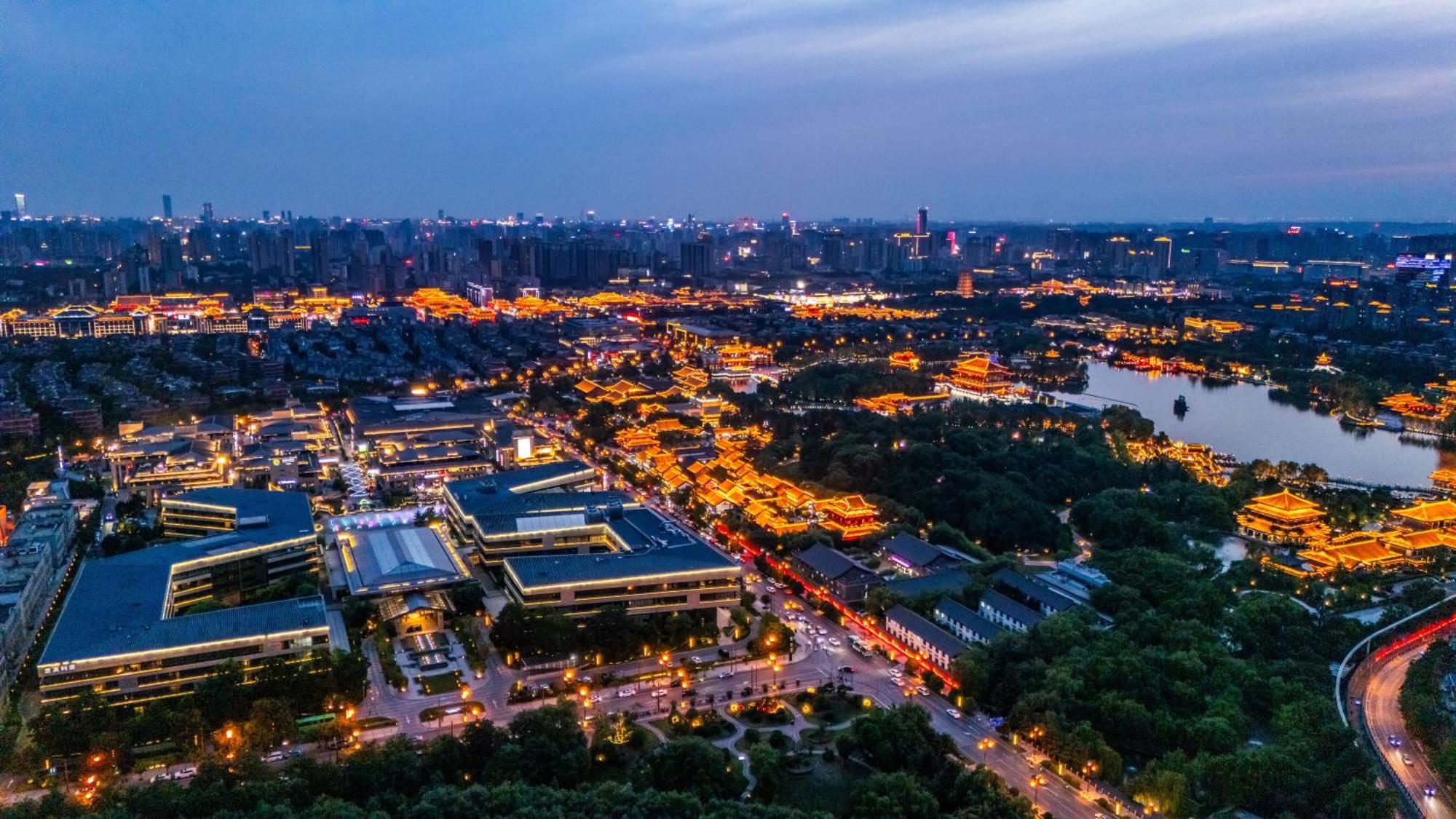 Отель Gran Melia Xi'An Сиань Экстерьер фото
