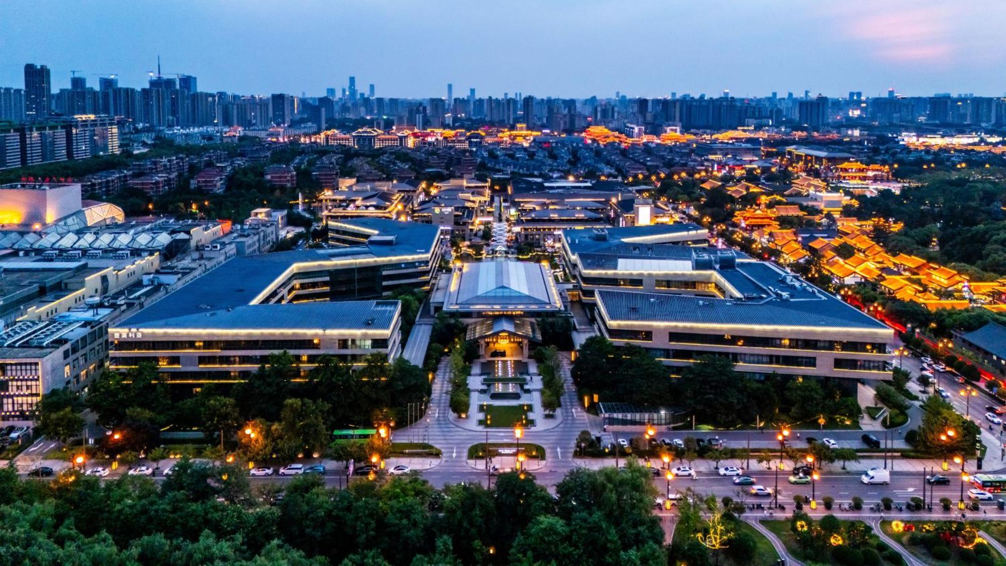 Отель Gran Melia Xi'An Сиань Экстерьер фото