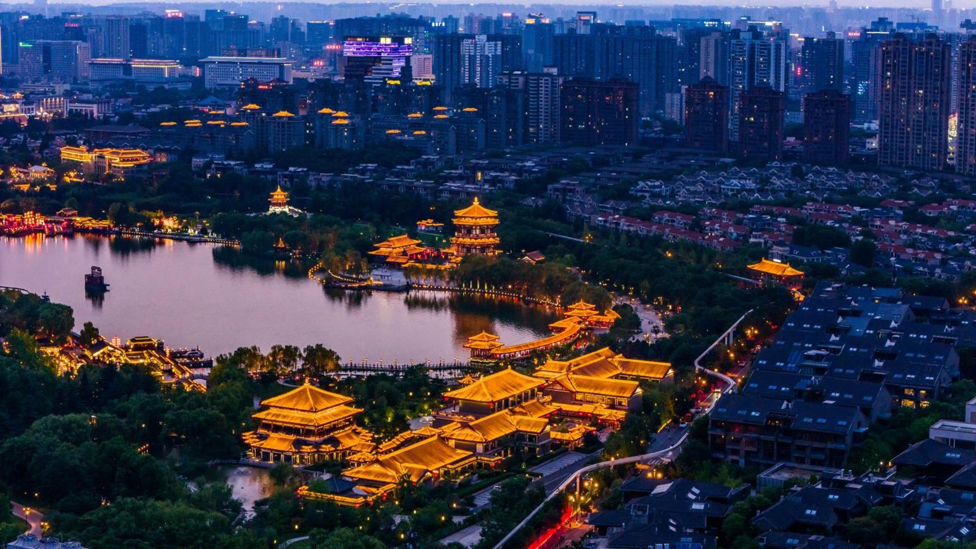 Отель Gran Melia Xi'An Сиань Экстерьер фото