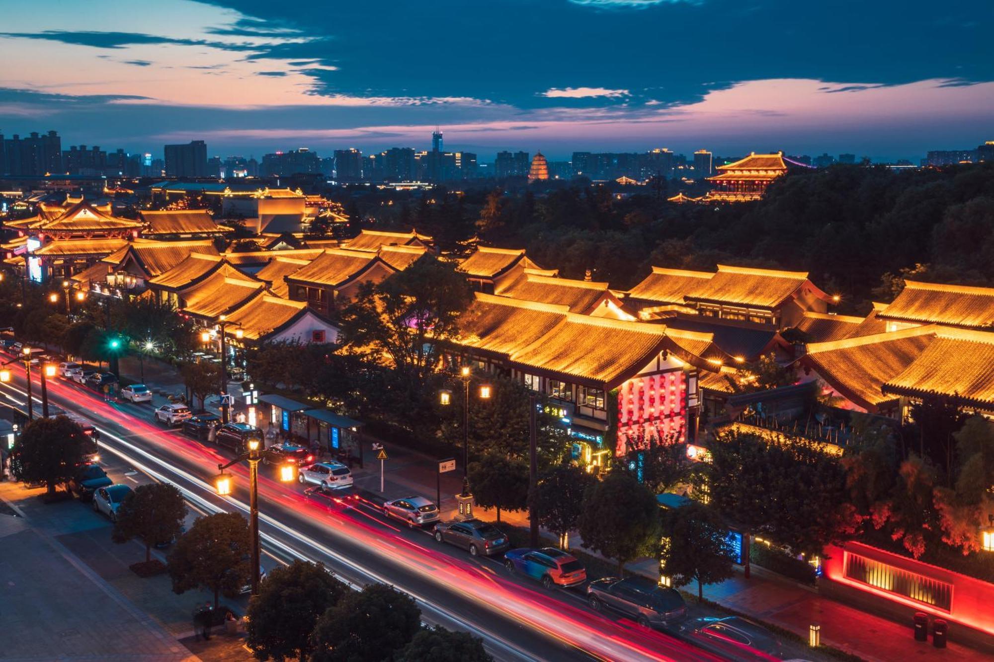 Отель Gran Melia Xi'An Сиань Экстерьер фото