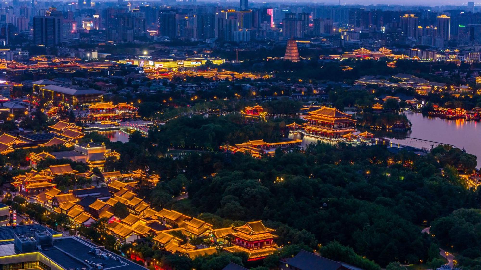 Отель Gran Melia Xi'An Сиань Экстерьер фото