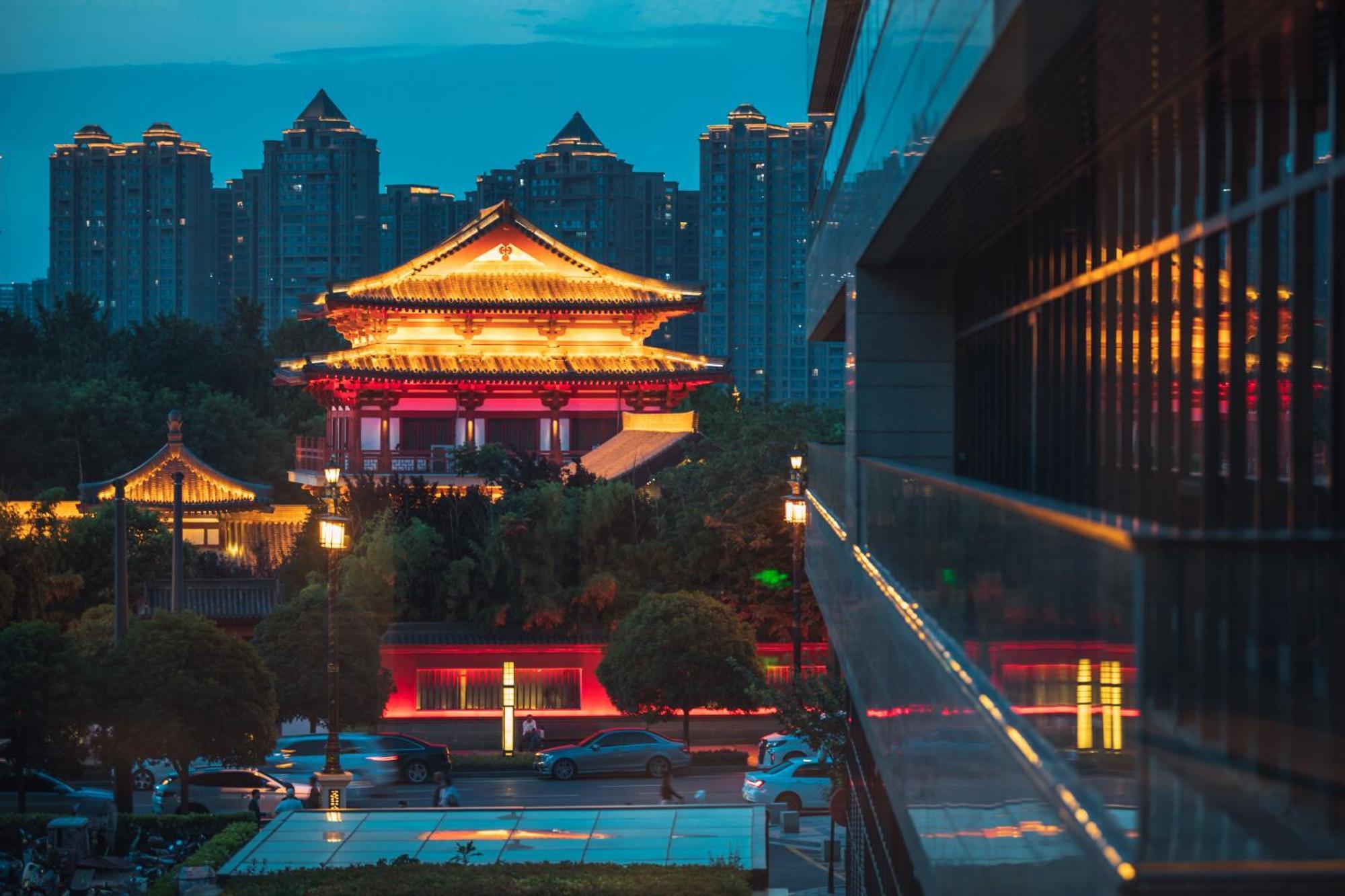 Отель Gran Melia Xi'An Сиань Экстерьер фото